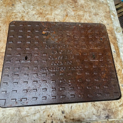 Cast iron manhole - cast,