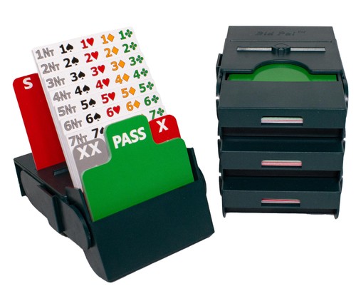 Bridge bidding boxes set - set, of