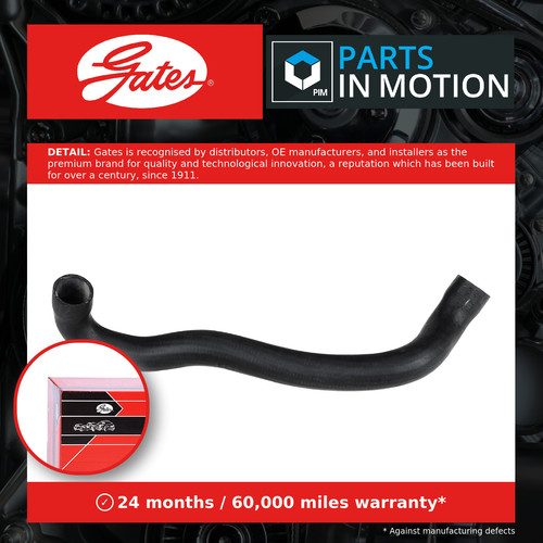 Radiator hose lower 3632 - 3632, gates