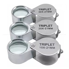 3 x Jewellers Loupe Magnifier