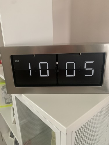 Flip clock black - flip,