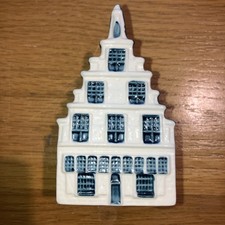 KLM Bols Blue Delft Miniature House - Number 29