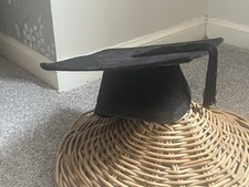 Black felt mortar board - mortar,