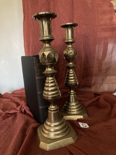 Large antique brass
