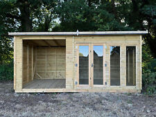 WOODEN SUMMER HOUSE SHED HOT TUBE SUMMERHOUSE OUTDOOR GARDEN ROOM MAN CAVE