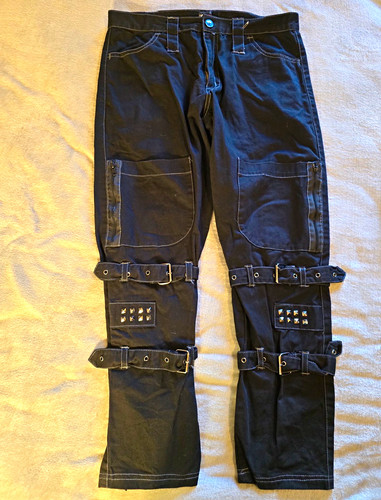 Dead threads black - black, cotton