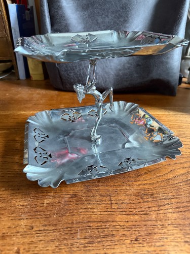 Chrome nude art deco two - chrome,