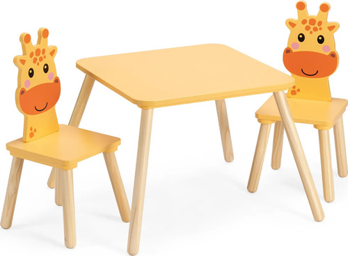 Kids table chairs - table,
