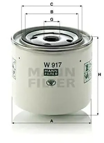 Oil filter spin w - spin-on,