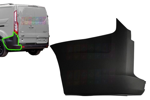 Rear corner bumper end for - rear,