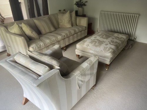 Duressta sofa set - (beige,, good