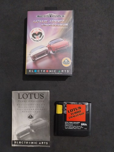 Lotus turbo challenge sega - turbo,