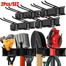 2x Garage Garden Tool Holder