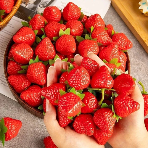 Artificial strawberries - artificial,