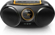 Portable Boombox PHILIPS AT10/ 00 Color Black, Bluetooth, USB, SD