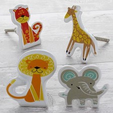 The Zoo Children's Room Ceramic Cupboard Door Knob