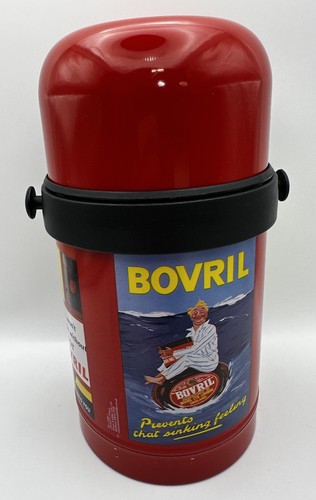 Vintage bovril flask rare - flask,