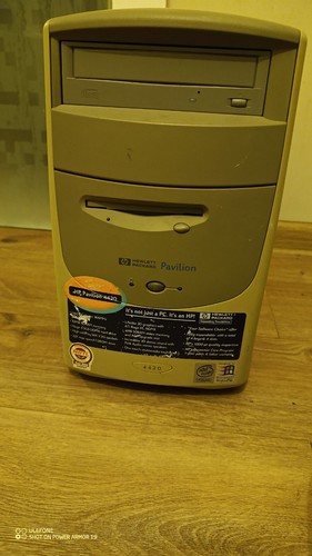 Retro desktop tower hp - pc,