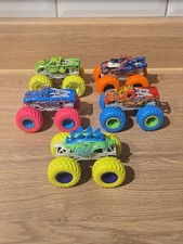 Monster Jam Monster Trucks 1:64 Scale Hotwheels X5 Bundle