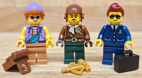 Lego bam travel minifigures - travel,