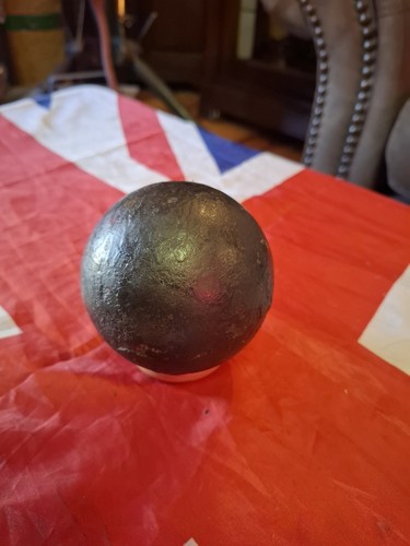 Cannonball antique royal navy - antique,