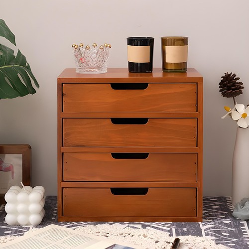 Wooden chest drawers vintage - 4,