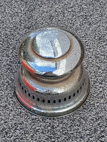 Original vintage chromed hood - original,