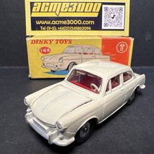 1964-67 Dinky Toys - 144 VOLKSWAGEN VW 1500 NOTCHBACK - Cream - Original Box