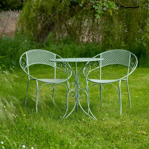 Green shabby chic bistro - green,