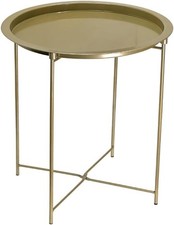 Round End Tray Table Side Tables Removable Top Stylish and Versatile Furniture