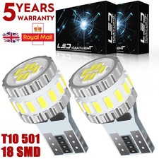 2X 18SMD T10 501 Led Side