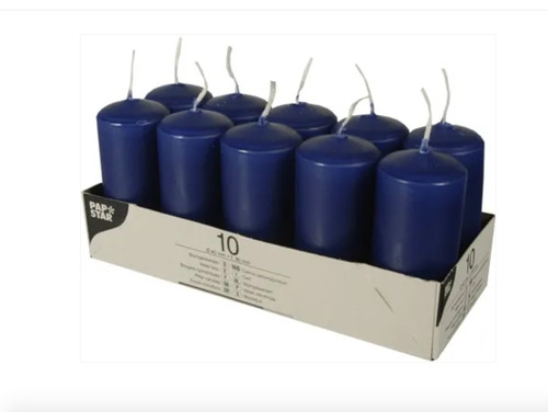 Pillar candles 40mm - pillar, 90