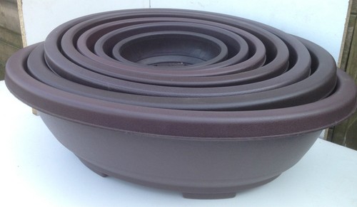 Brand new plastic oval - brand,