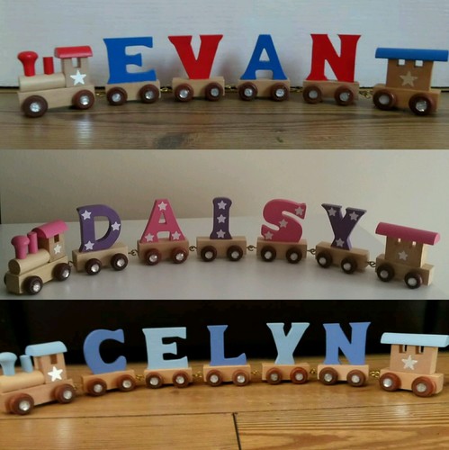 Personalised wooden name - personalised,