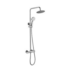 Thermostatic Shower Bar Valve and Rigid Riser Shower Kit MAE201