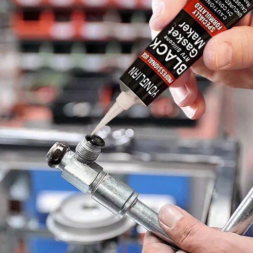 50g black rubber type sealant - black,