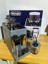 Delonghi Rivelia Automatic Coffee Machine With LatteCrema Hot (Grey)