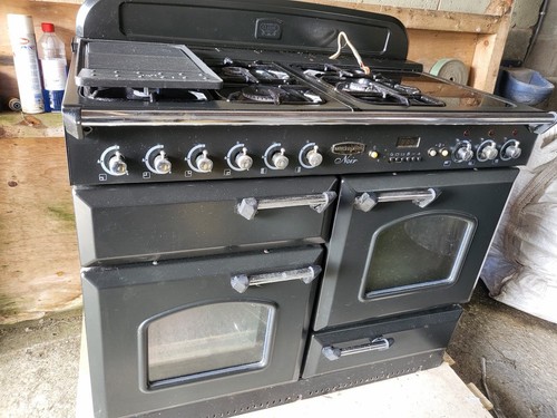 Rangemaster noir range cooker - rangemaster,