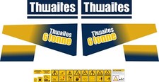 Thwaites  6 Tonne Dumper Decal