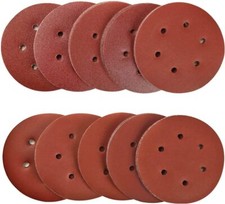 150mm 6 inch SANDING DISCS 6 Hole Sandpaper 40-400 Grit Orbital Sander Pads