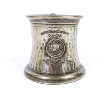 Small Vintage Altrincham Timperley Pewter 1935 King George V Jubilee Tankard