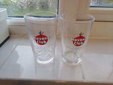HAVANA CLUB tumbler glass x 2