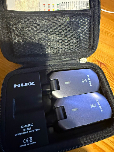Nux 5rc 8ghz wireless - nux, 5.8ghz