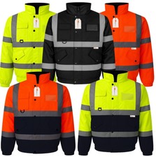 Hi Vis Bomber Jacket