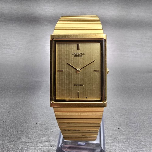 Seiko lassale tank watch men - tank,