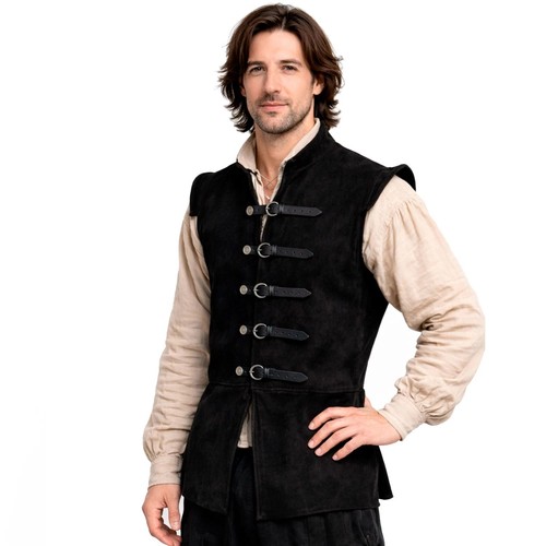 Rawblade brunel leather jerkin - leather,