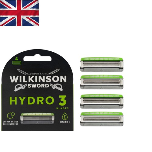Hydro razor blades with - razor,