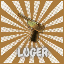 Gold Luger MM2 - Murder Mystery 2 Godly Gun