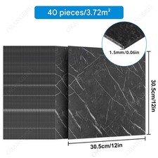 36 Pack Floor Planks Tiles Self Adhesive Wood Effect Vinyl Flooring Kitchen 5m²