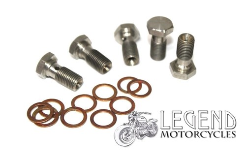 Stainless steel banjo bolts - stainless,